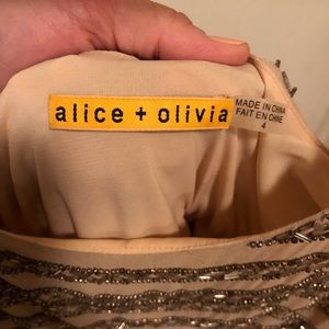 Alice and Olivia sequined mini dress
